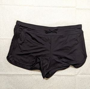 Athleta Black Running Shorts L NWOT